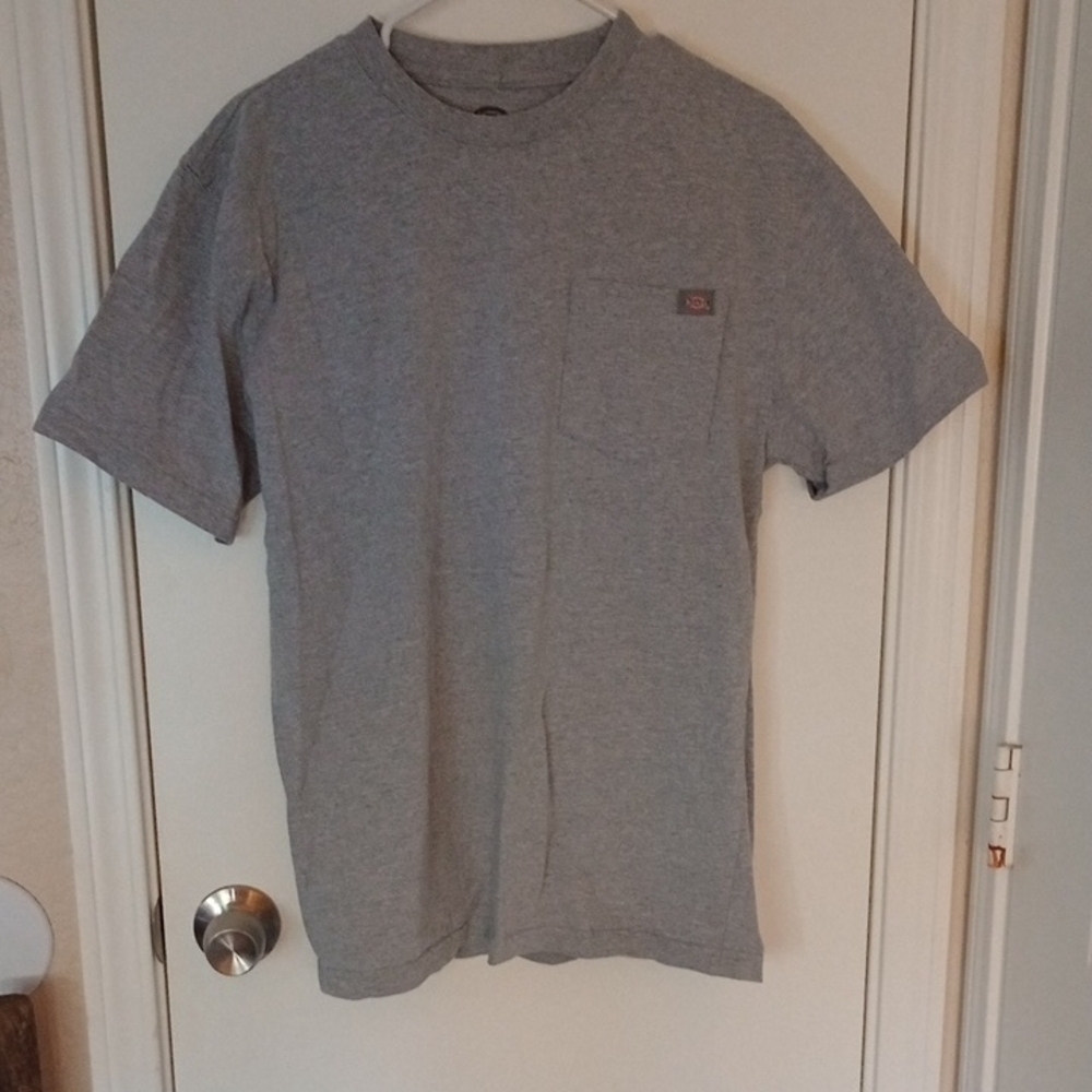 Gray T-Shirt with Pocket
